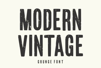 Modern Vintage Fonts for Creative Designers