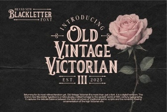 Victorian Iii Font Downloads & Design Inspiration