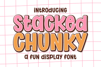 Stacked Chunky Fonts: Bold Design Ideas & Tips