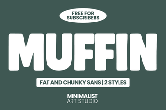 Muffin Font Design & Free Download