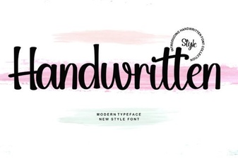 Unlock Creativity with Authentic Handwritten Fonts