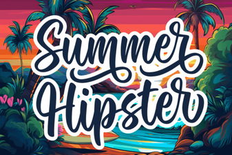 Summer Hipster Fonts: Style Guide & Free Downloads